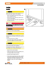 Предварительный просмотр 75 страницы Still ECH 12 Original Instructions Manual