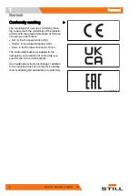 Preview for 12 page of Still ECH 12C Original Instructions Manual