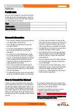 Preview for 8 page of Still ECU-14 Original Instructions Manual