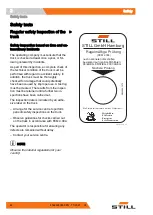 Preview for 28 page of Still ECU-30 Original Instructions Manual