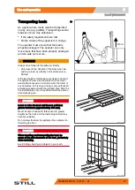 Preview for 63 page of Still ECU-30 Original Instructions Manual