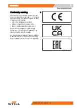 Preview for 11 page of Still ECV 10 Original Instructions Manual