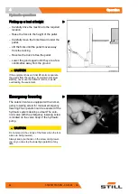 Preview for 70 page of Still ECV 10 Original Instructions Manual