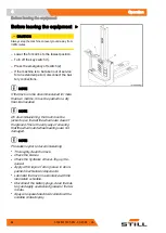 Предварительный просмотр 72 страницы Still ECV 10 Original Instructions Manual