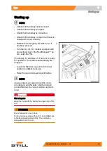 Preview for 45 page of Still EXD 20 Original Instructions Manual