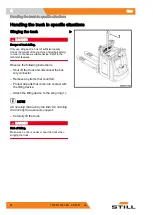 Preview for 106 page of Still EXD 20 Original Instructions Manual