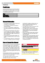 Preview for 12 page of Still EXV 10 Original Instructions Manual