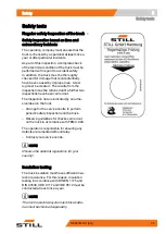 Preview for 45 page of Still FM-X Original Instructions Manual