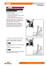 Preview for 139 page of Still FM-X Original Instructions Manual