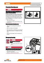 Preview for 201 page of Still FM-X Original Instructions Manual