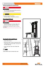 Preview for 254 page of Still FM-X Original Instructions Manual