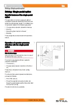 Предварительный просмотр 72 страницы Still FXH 20 Original Instructions Manual