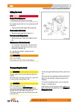 Предварительный просмотр 107 страницы Still FXH 20 Original Instructions Manual