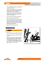 Preview for 65 page of Still R70-40T Operating Instructions Manual