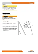 Preview for 78 page of Still R70-40T Operating Instructions Manual