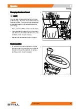 Preview for 97 page of Still R70-40T Operating Instructions Manual