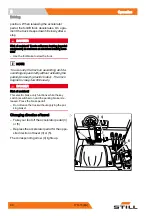 Preview for 100 page of Still R70-40T Operating Instructions Manual