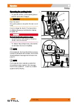 Preview for 103 page of Still R70-40T Operating Instructions Manual