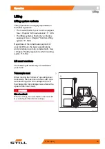 Preview for 105 page of Still R70-40T Operating Instructions Manual