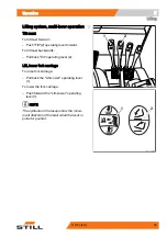 Preview for 109 page of Still R70-40T Operating Instructions Manual