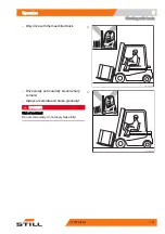 Preview for 121 page of Still R70-40T Operating Instructions Manual