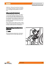 Preview for 127 page of Still R70-40T Operating Instructions Manual