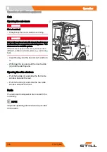 Preview for 136 page of Still R70-40T Operating Instructions Manual