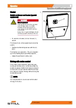 Preview for 137 page of Still R70-40T Operating Instructions Manual