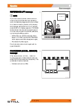 Preview for 159 page of Still R70-40T Operating Instructions Manual