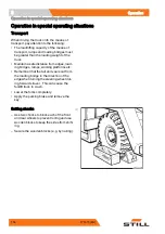 Preview for 164 page of Still R70-40T Operating Instructions Manual