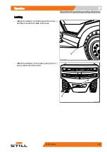 Preview for 165 page of Still R70-40T Operating Instructions Manual