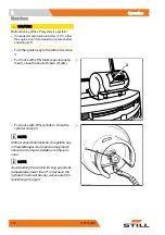 Preview for 182 page of Still R70-40T Operating Instructions Manual