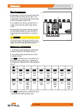 Preview for 189 page of Still R70-40T Operating Instructions Manual