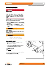 Preview for 201 page of Still R70-40T Operating Instructions Manual