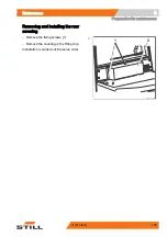 Preview for 205 page of Still R70-40T Operating Instructions Manual