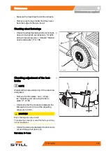 Preview for 219 page of Still R70-40T Operating Instructions Manual