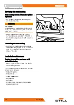 Preview for 224 page of Still R70-40T Operating Instructions Manual