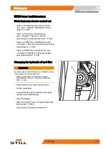 Preview for 249 page of Still R70-40T Operating Instructions Manual