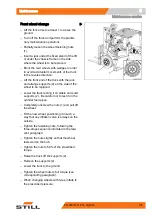 Preview for 145 page of Still RCD40 Original Instructions Manual