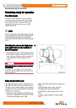 Предварительный просмотр 58 страницы Still RCG40 Original Instructions Manual