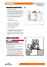 Предварительный просмотр 109 страницы Still RCG40 Original Instructions Manual