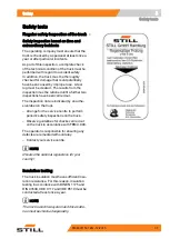 Preview for 49 page of Still RX50-10 Original Instructions Manual