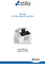 Предварительный просмотр 1 страницы STILLA Geode H14000 User Manual