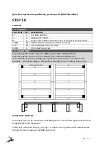 Preview for 5 page of STILLA Maple Assembly Instructions Manual