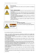 Preview for 8 page of STILLA Prism6 H24000.3 User Manual