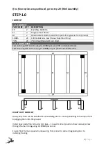 Preview for 4 page of STILLA Richmond 6x4 Assembly Instructions Manual