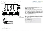 Предварительный просмотр 2 страницы stilum 51 2014 601 Mounting Instructions