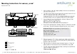 Предварительный просмотр 2 страницы stilum acula Mounting Instructions