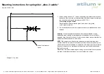 Предварительный просмотр 3 страницы stilum altus 2 saddle Mounting Instructions