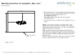 Предварительный просмотр 3 страницы stilum Altus Veris Mounting Instructions